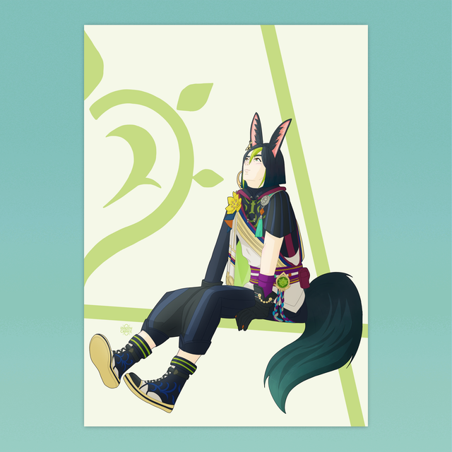 Genshin Tighnari Print