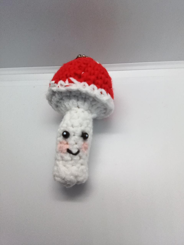 Mushroom Keyring