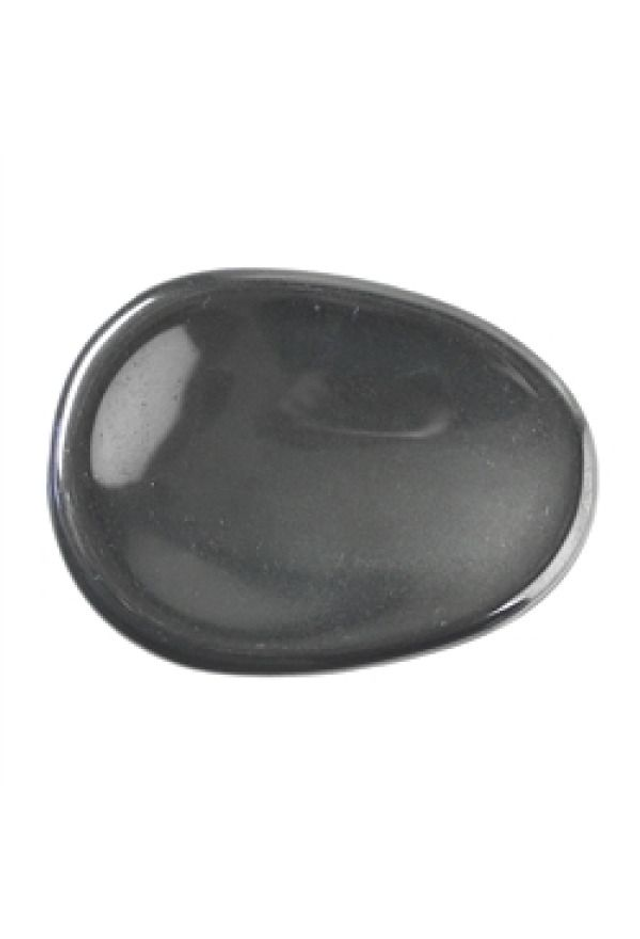 Daumenstein gross Obsidian 