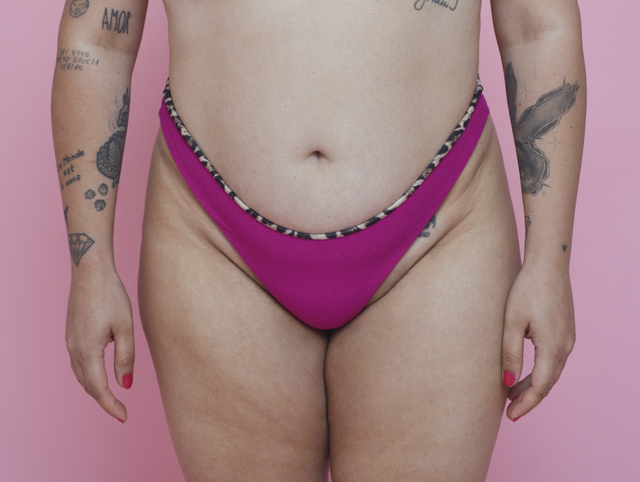 Brasiliana a “V” Pantelleria fucsia