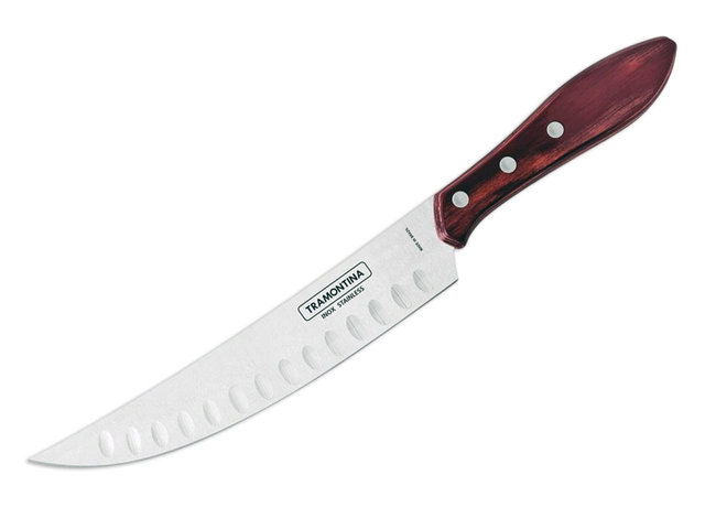 Faca Carne Churrasco Profissional Butcher Tramontina Polywood 8 Pol.