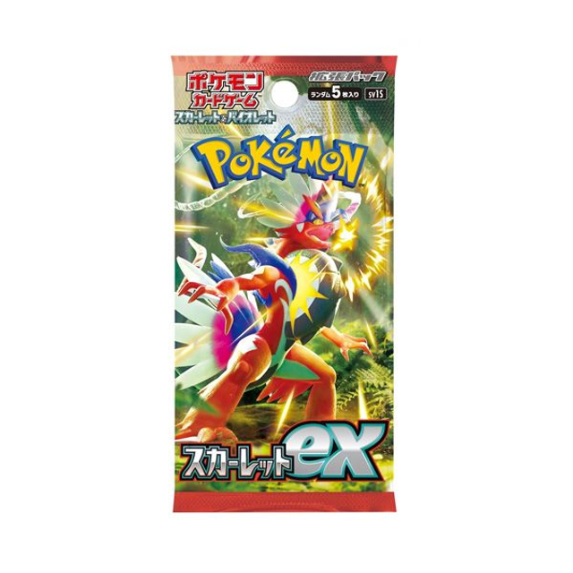 Pokemon TCG: Scarlet Booster Pack Japanese
