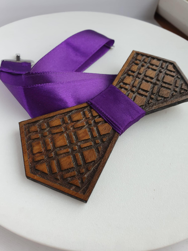 Nouvelle collection nœud papillon en bois 