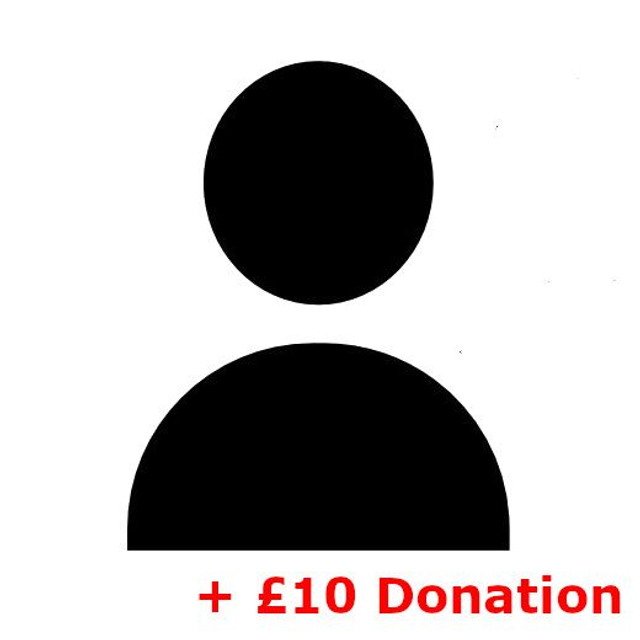 Single Membership plus 10 pound donation