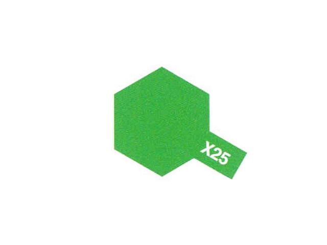 X25 Vert translucide tamiya 81525