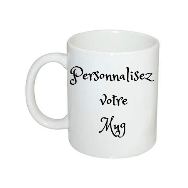 Mug personnalisable