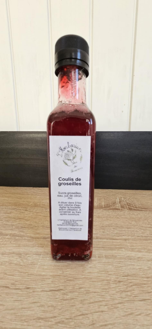 Coulis de groseilles 