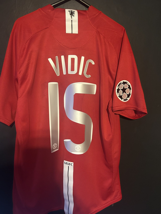 (M) Manchester United 2007-09 Home / VIDIC 15