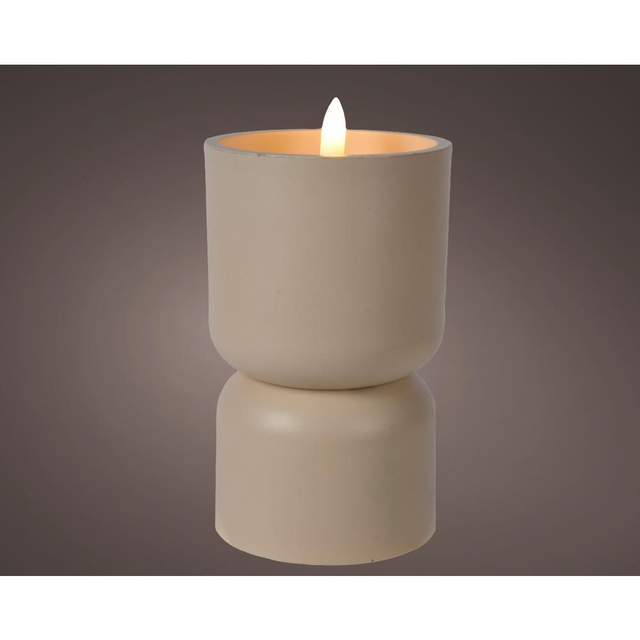 Diabolo LED kaars, 13 cm