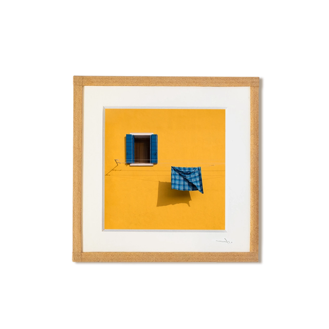 Fenêtre #3 tirage photo encadré