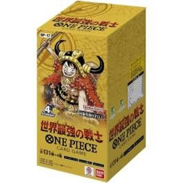 BOX Bandai "One Piece" Card Game Booster Pack The World's Strongest Warriors. OP-17