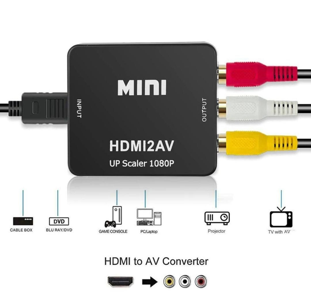 Adaptador HDMI a AV