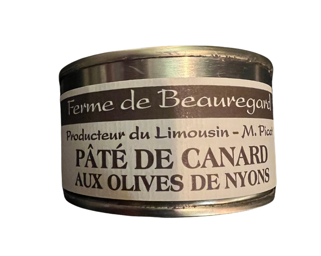 Pâté de canard aux olives de nyons 130 g