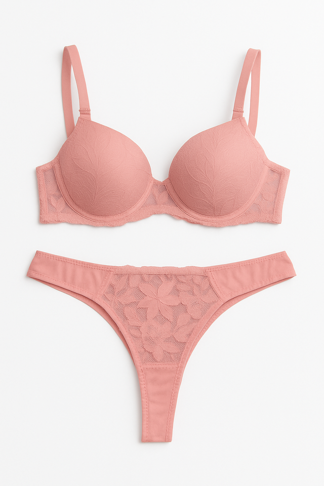 Ensemble rose délicat – Féminité et charme