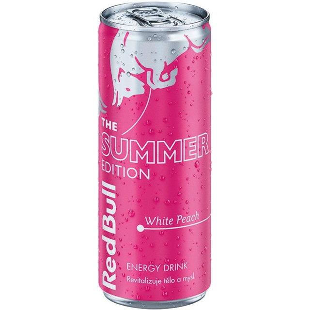 Red Bull white peach 