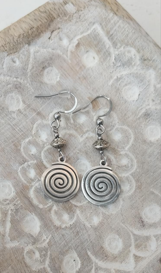 Boucles d'oreilles "Spirales"