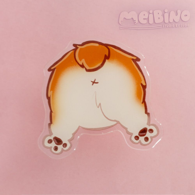 dupcia corgi - pop socket 