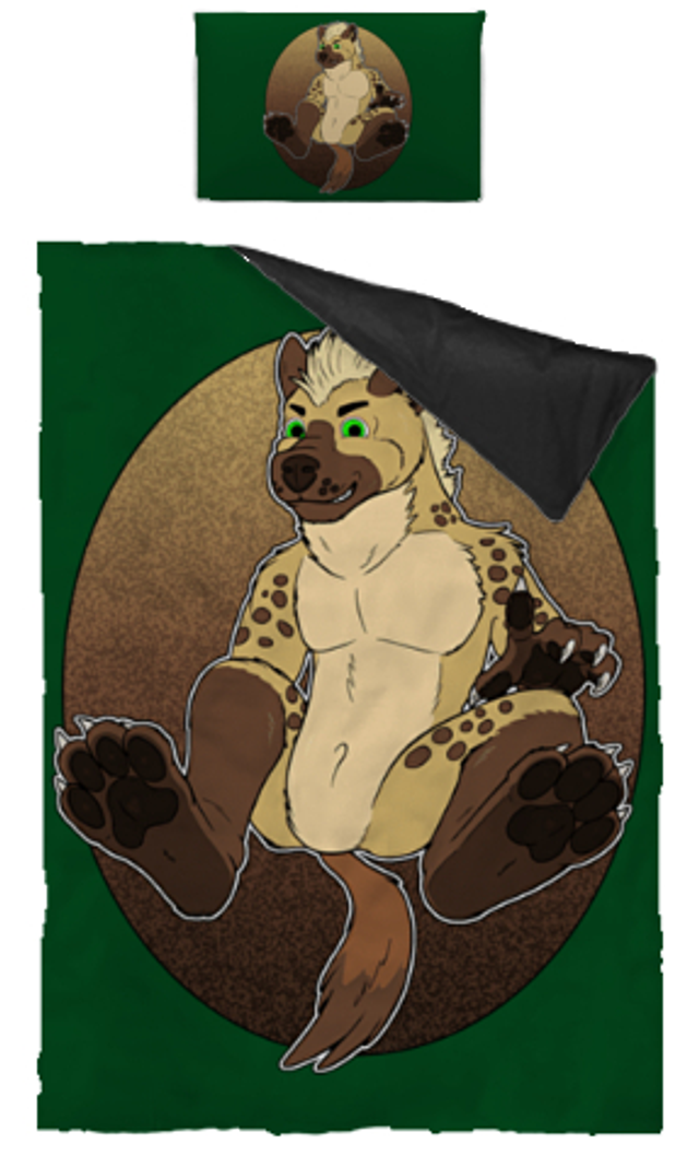 Hyena: Bettwäsche 90cm x 200cm