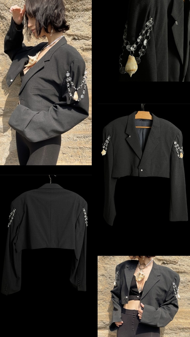 Blazer Upcycled - Paul(e) XL