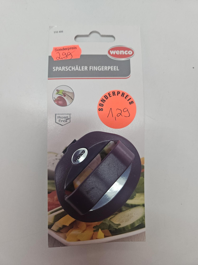 Sparschäler Fingerpeel – ergonomischer Fingerschäler