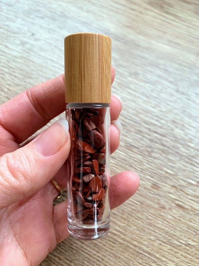 Roll-on Pierre naturelle Jaspe rouge