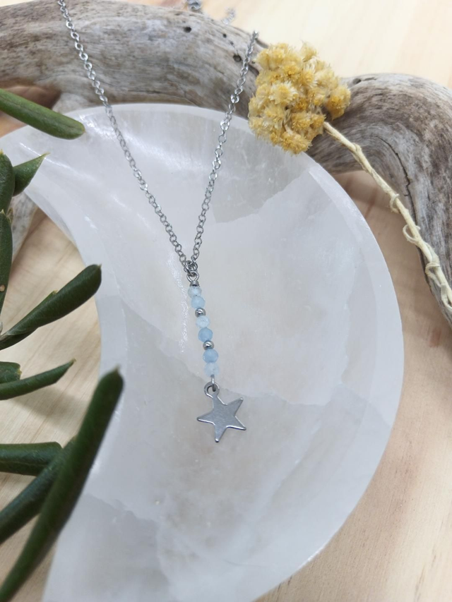 Collier STELLA Aigue Marine