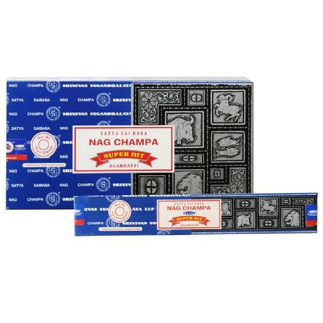 Incense Satya Nag Champa Super Hit Sticks 15ct