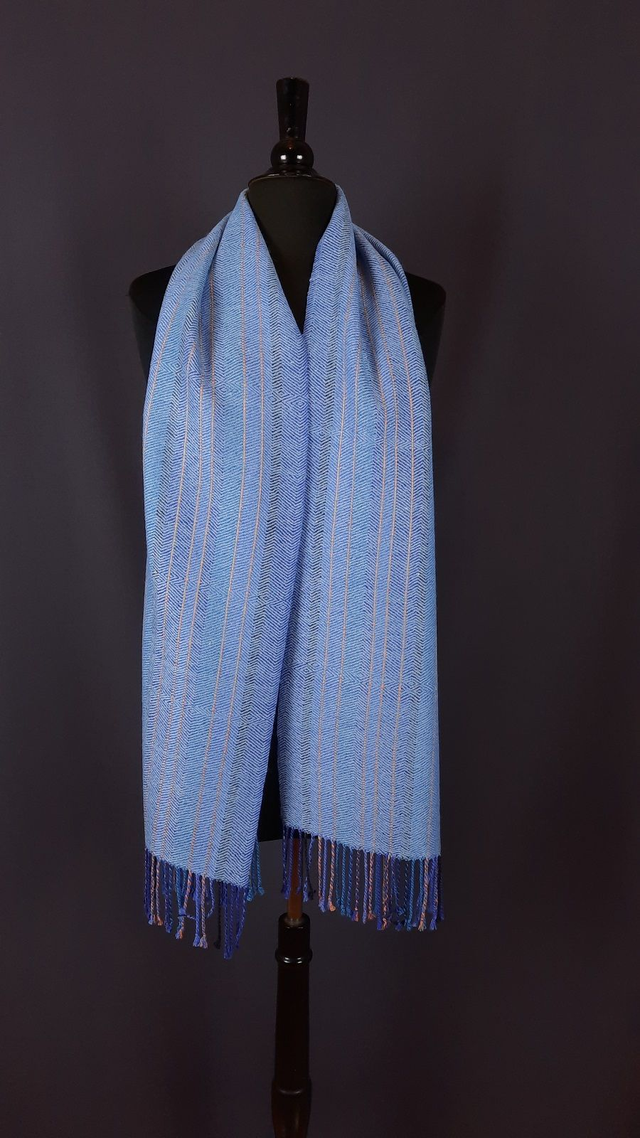 Echarpe mérinos soie