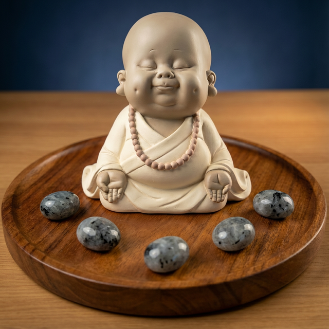 Pierre roulée Labradorite A - (30 à 40 mm)