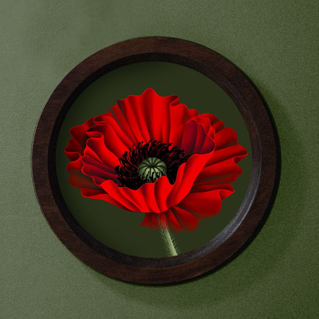 Cadre "Coquelicot"