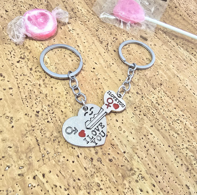 Porte-clés "I Love You" à partager 