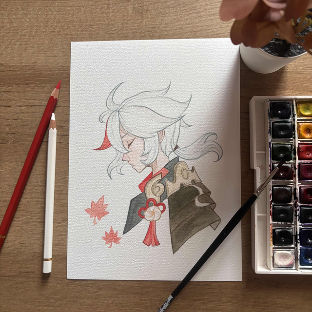 Portrait: Kaedehara Kazuha