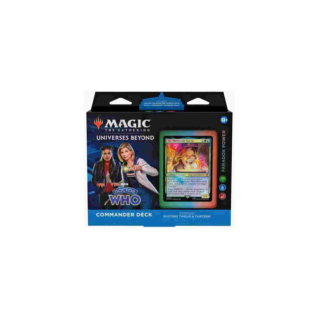 Doctor Who Commander Deck &quot;Paradox Power&quot; Universes Beyond English - Magic the Gathering 