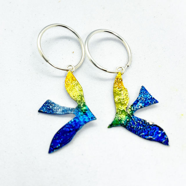 Birds earrings