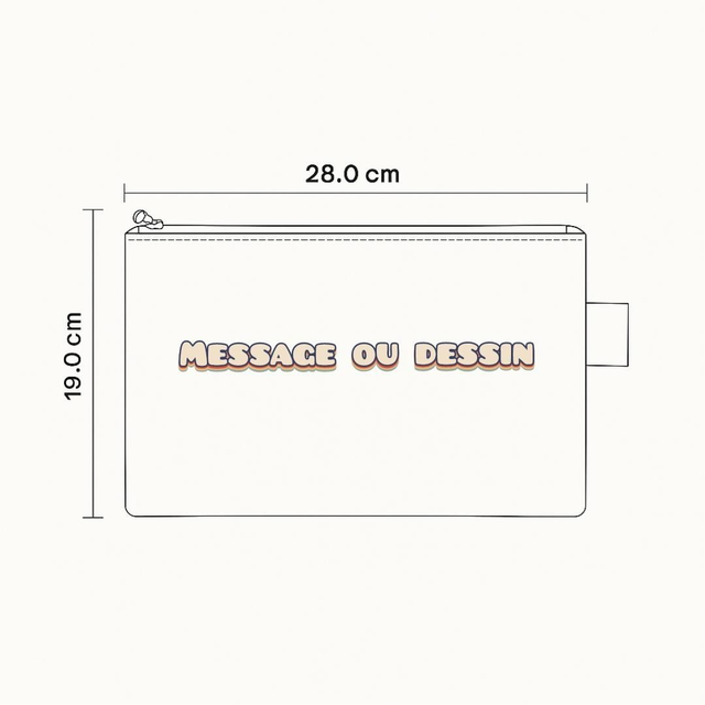 BON CADEAU GRANDE POCHETTE SUR MESURE