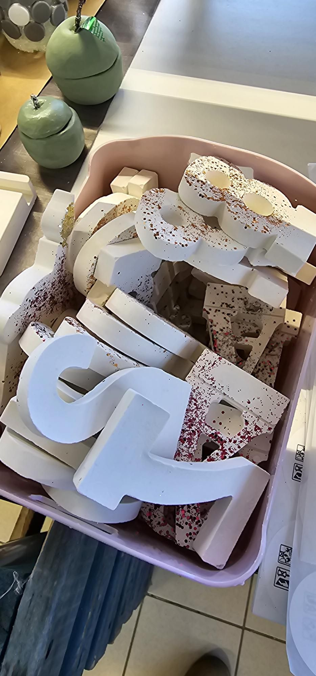 Chiffre pour bougeoir 