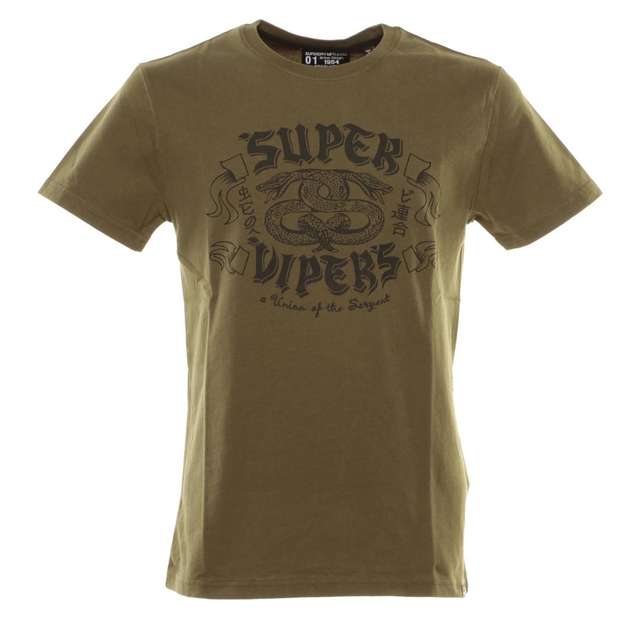5190258A - SUPERDRY T-shirt mezza manica girocollo stampate