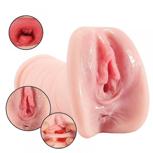 Masturbador Vagina e Ânus 