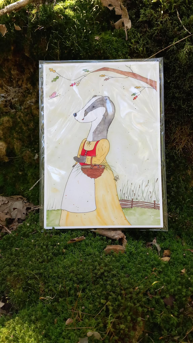 Reproduction A5 « L’Herboriste »