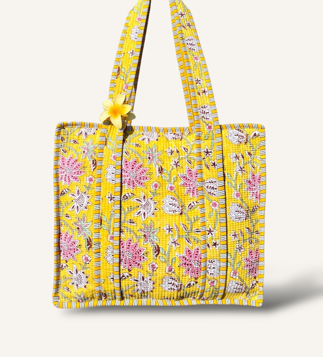 Yellow Tote Bag