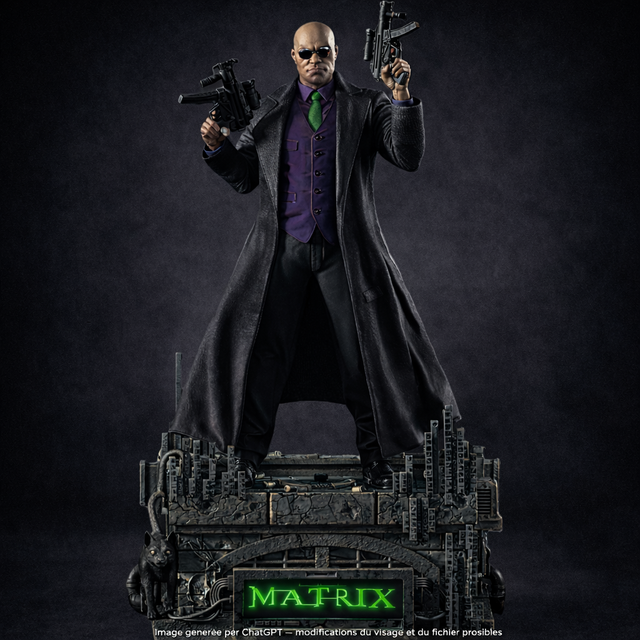 STATUE MATRIX MORPHEUS  série movie 