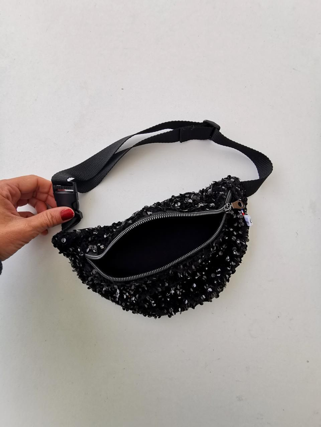 Banane BILLY sequin noir