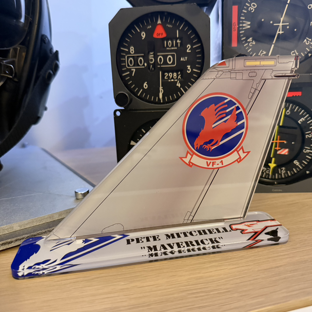Dérive décorative F14 Tomcat – MAVERICK Top Gun