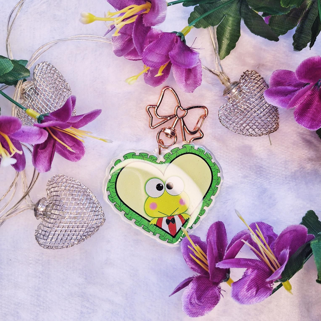 Keroppi We ♡ Sanrio - Llavero 