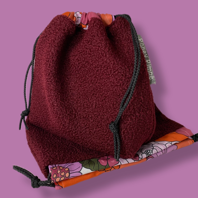 Pochons d’étrier fleurs d’octobre