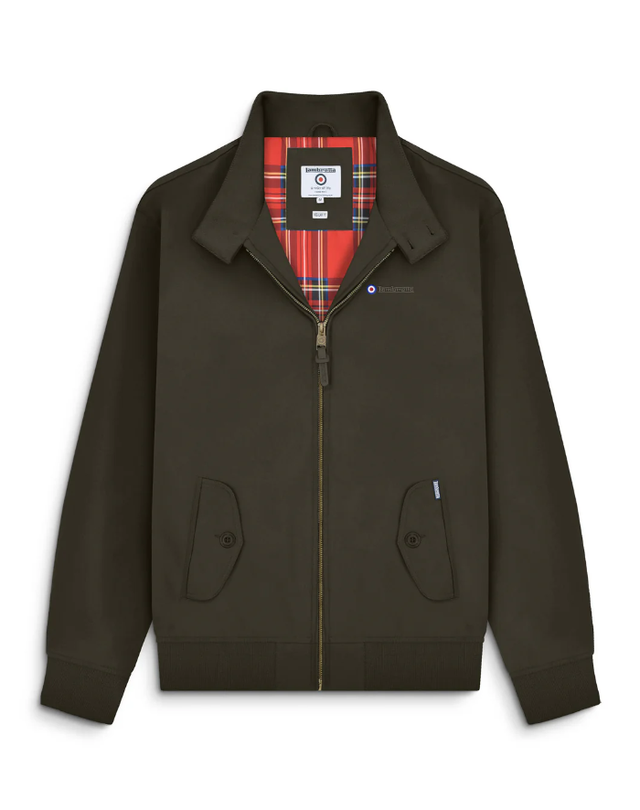Lambretta Shower Resistant Harrington - Khaki 