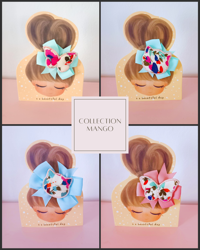Barette Cheveux, pinces , accessoire cheveux" Collection Mango "  