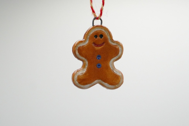 Juleophæng - Gingerbread man