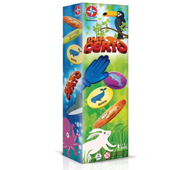 Jogo Tapa Certo Estrela - Estrela