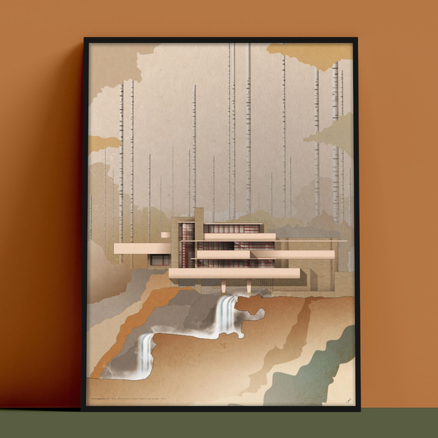 Fallingwater, Mill Run, Pensylwania (USA),arch. Frank Lloyd Wright, 1936